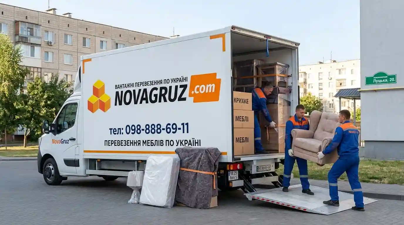Перевезення дивана Харків NovaGruz