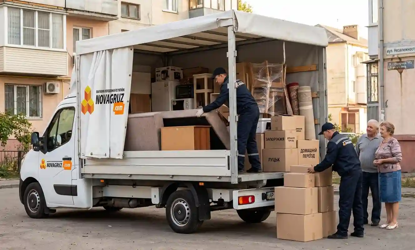 Вантажні перевезення Запоріжжя Луцьк
