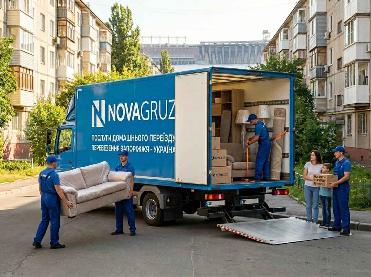 Вантажні перевезення з Запоріжжя по Україні NovaGruz