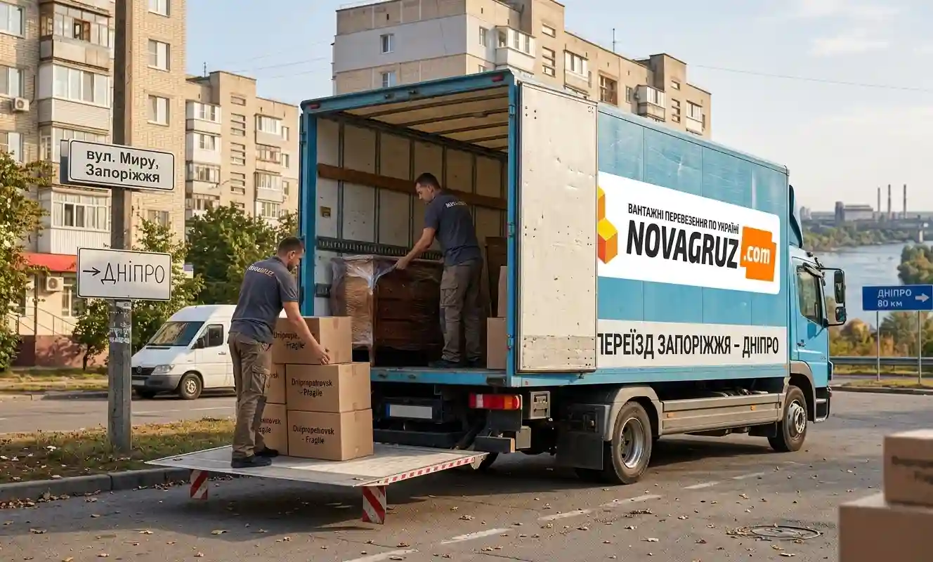 Вантажні перевезення Запоріжжя Дніпро